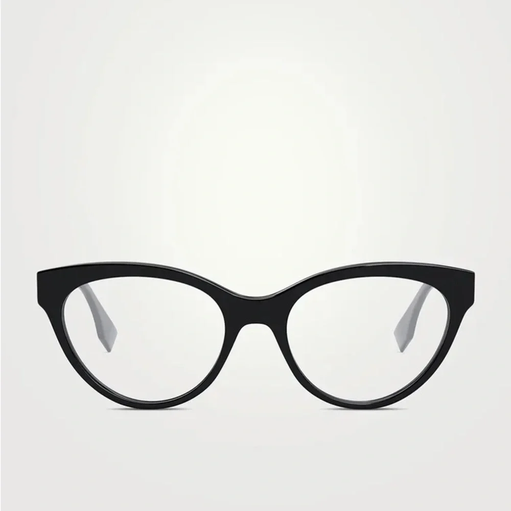 💯 - New - Authentic Fendi Demo Cat Eye Ladies Eyeglasses FE50026I 001 53